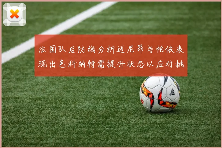 法国队后防线分析迈尼昂与帕依表现出色科纳特需提升状态以应对挑战
